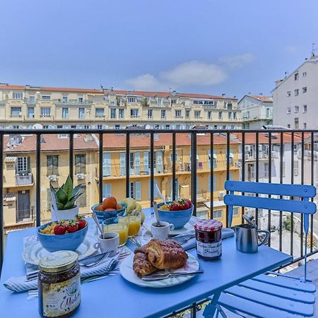 Massena Cours - Terrasse - Zone Pietonne Apartment นีซ ภายนอก รูปภาพ