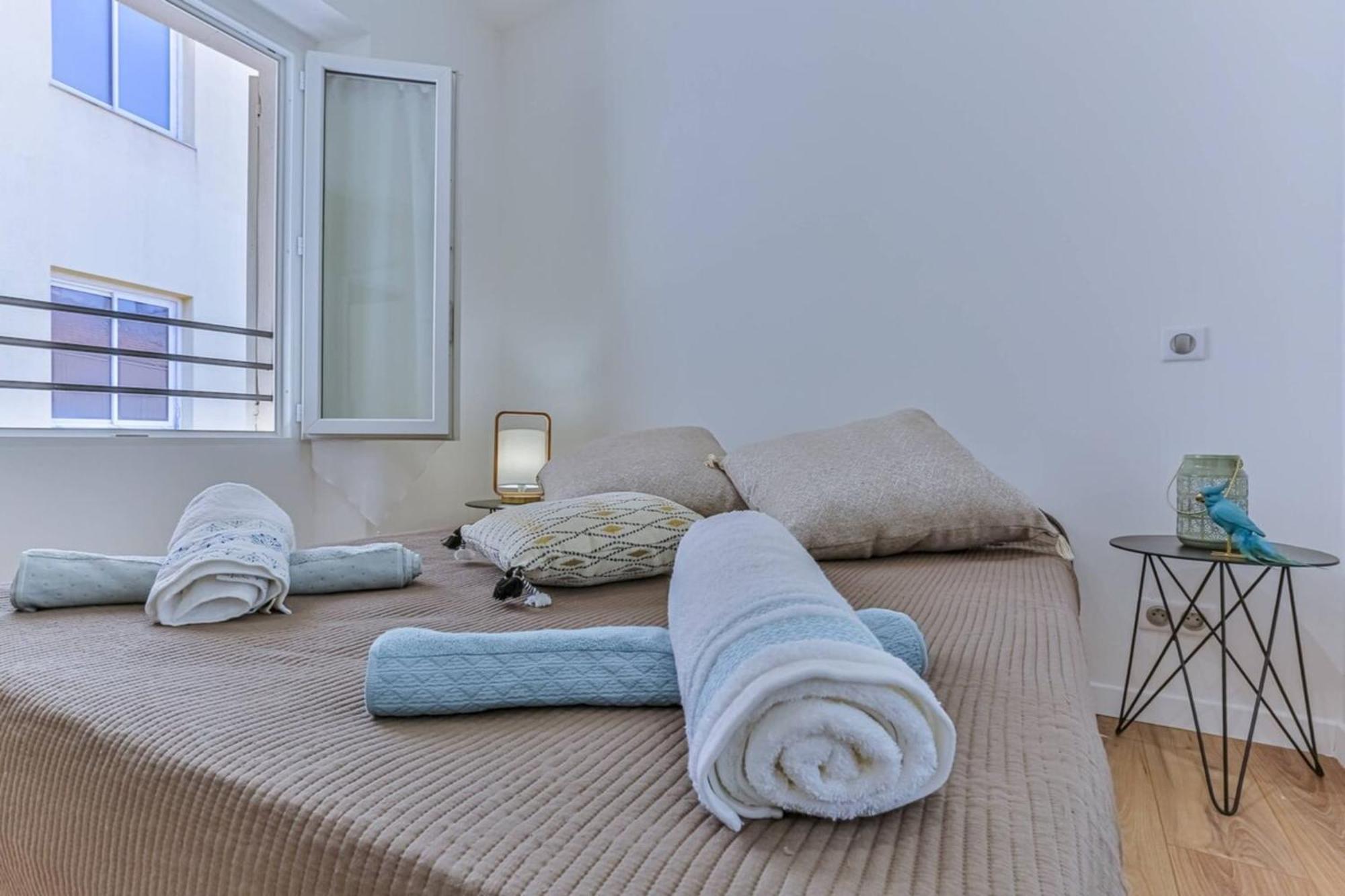 Massena Cours - Terrasse - Zone Pietonne Apartment นีซ ภายนอก รูปภาพ